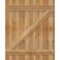 Ekena Millwork Joined Board-n-Batten Shutters w/Z-Bar, Rough Sawn Western Red Cedar, 32 1/4W x 39H, PR RBJ06Z32X039RWR - alternate 5